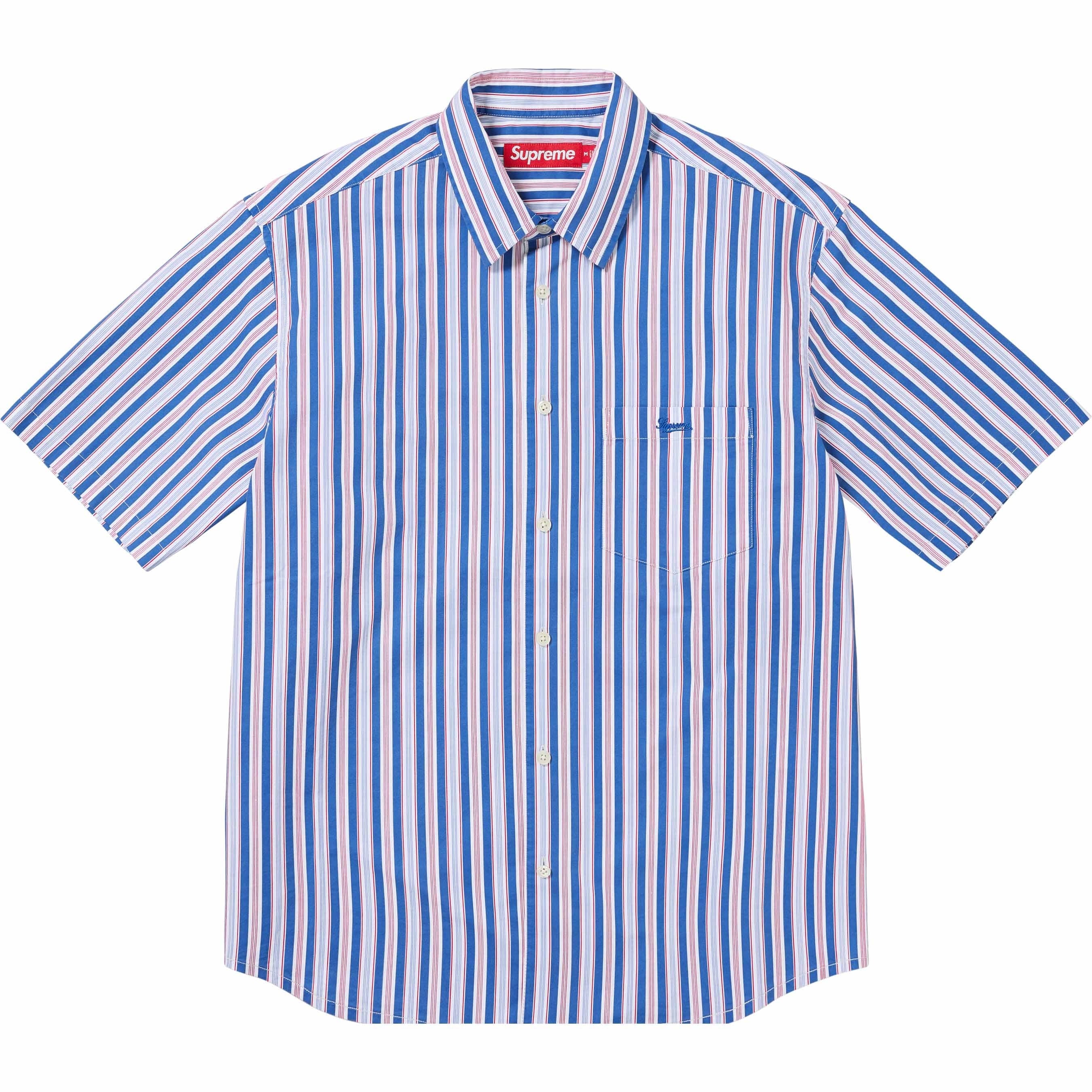 Loose Fit Multi Stripe S/S Shirt view 3